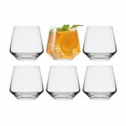 New ⭐ Mikasa® Akimbo 8 Piece Punch Bowl Set 😀 -Hot Sale barware Store akimbo 8 piece punch bowl set 5290385 5