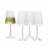 Best Sale 😍 Mikasa® Aline Set of 4 White Wine Glasses 🤩 -Hot Sale barware Store aline set of 4 white wine glasses 5287917 1