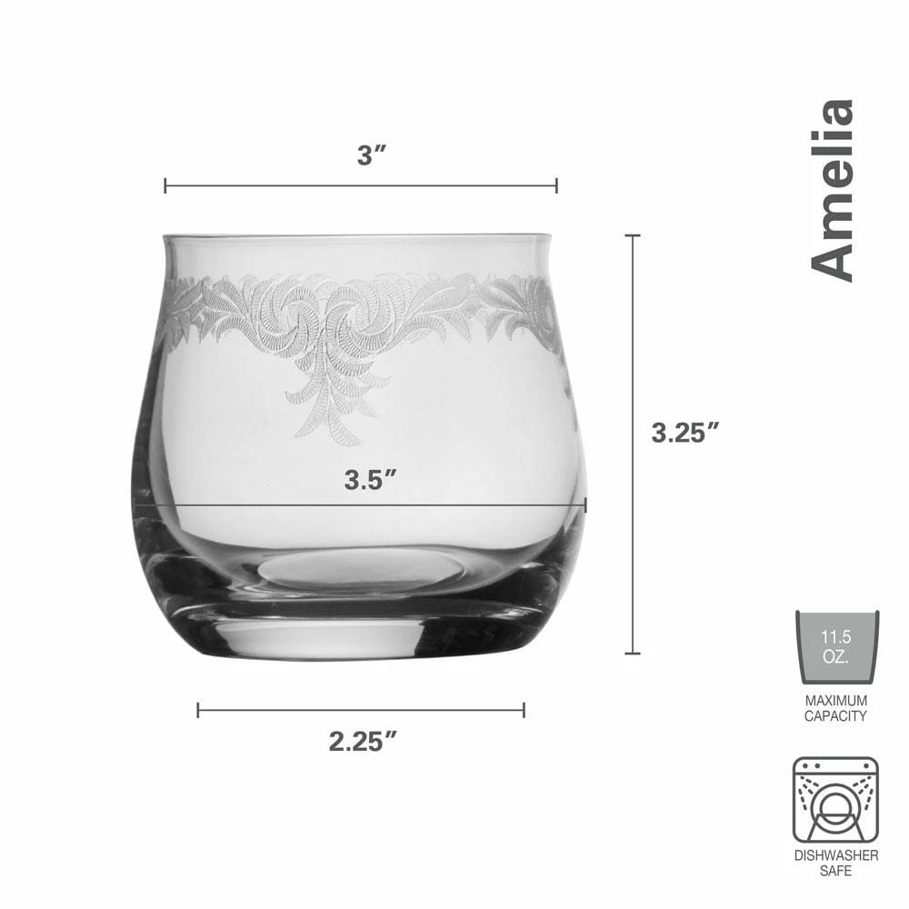 Flash Sale ✨ Mikasa® Amelia Set of 4 Double Old Fashioned Glasses 🛒 10 Flash Sale ✨ Mikasa® Amelia Set of 4 Double Old Fashioned Glasses 🛒 - Image 8