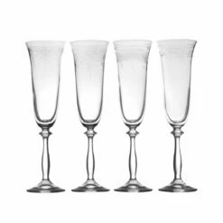Best Pirce 🛒 Mikasa® Amelia Set of 4 Flute Glasses ⌛