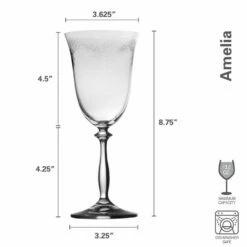 Discount 🌟 Mikasa® Amelia Set of 4 Red Wine Glasses 🔥 13 Discount 🌟 Mikasa® Amelia Set of 4 Red Wine Glasses 🔥 -Hot Sale barware Store amelia set of 4 red wine glasses 5282430 8