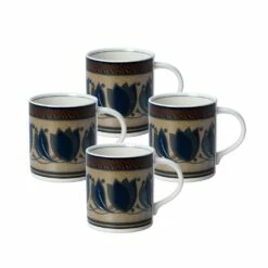 Promo 👏 Mikasa® Arabella® Mugs, Set of 4 👍