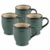 Wholesale ⭐ Gourmet Basics® Belmont Set of 4 Blue Mugs 😉 -Hot Sale barware Store belmont set of 4 blue mugs K45091077 1