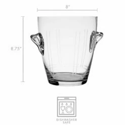 Best deal 🎁 Mikasa® Berlin Glass Ice Bucket ❤️ 9 Best deal 🎁 Mikasa® Berlin Glass Ice Bucket ❤️ -Hot Sale barware Store berlin glass ice bucket 5281984 4