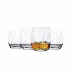 Best Pirce ❤️ Mikasa® Berlin Set of 4 Double Old Fashioned Whiskey Glasses 🛒
