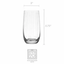 New 🎉 Mikasa® Berlin Set of 4 Highball Glasses 👏 9 New 🎉 Mikasa® Berlin Set of 4 Highball Glasses 👏 -Hot Sale barware Store berlin set of 4 highball glasses 5282103 4