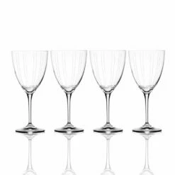 Best Sale 🎁 Mikasa® Berlin Set of 4 White Wine Glasses 😀