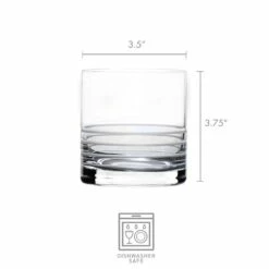 Budget ✨ Mikasa® Cal Set of 4 Double Old-Fashioned Whiskey Glasses 🧨 -Hot Sale barware Store cal set of 4 double old fashioned glasses 5282121 3