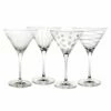 Cheapest 🥰 Mikasa® Cheers® Set of 4 Martini Glasses 🧨 -Hot Sale barware Store cheers set of 4 martini glasses SW910 417 1