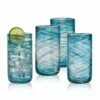 Top 10 👍 Mikasa® Color Swirl Set of 4 Highball Glasses 😀 -Hot Sale barware Store color swirl set of 4 highball glasses 5294221 1