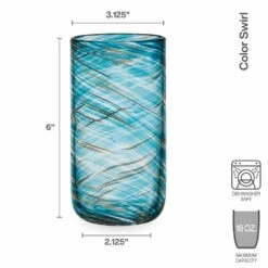 Top 10 👍 Mikasa® Color Swirl Set of 4 Highball Glasses 😀 -Hot Sale barware Store color swirl set of 4 highball glasses 5294221 3