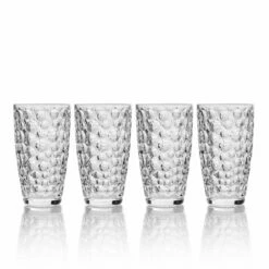 Best Pirce ⭐ Mikasa® Eau de Vie Set of 4 Highball Glasses 🥰