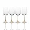 Best Pirce 👍 Mikasa® Gianna Ombre Amber Set of 4 White Wine Glasses 🎉 -Hot Sale barware Store gianna ombre amber set of 4 white wine glasses 5264138 1