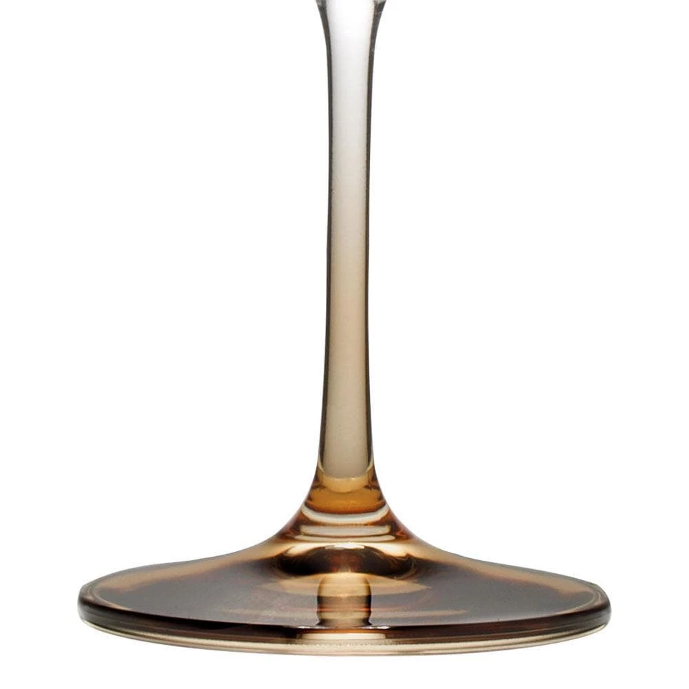 Best Pirce 👍 Mikasa® Gianna Ombre Amber Set of 4 White Wine Glasses 🎉 6 Best Pirce 👍 Mikasa® Gianna Ombre Amber Set of 4 White Wine Glasses 🎉 - Image 4