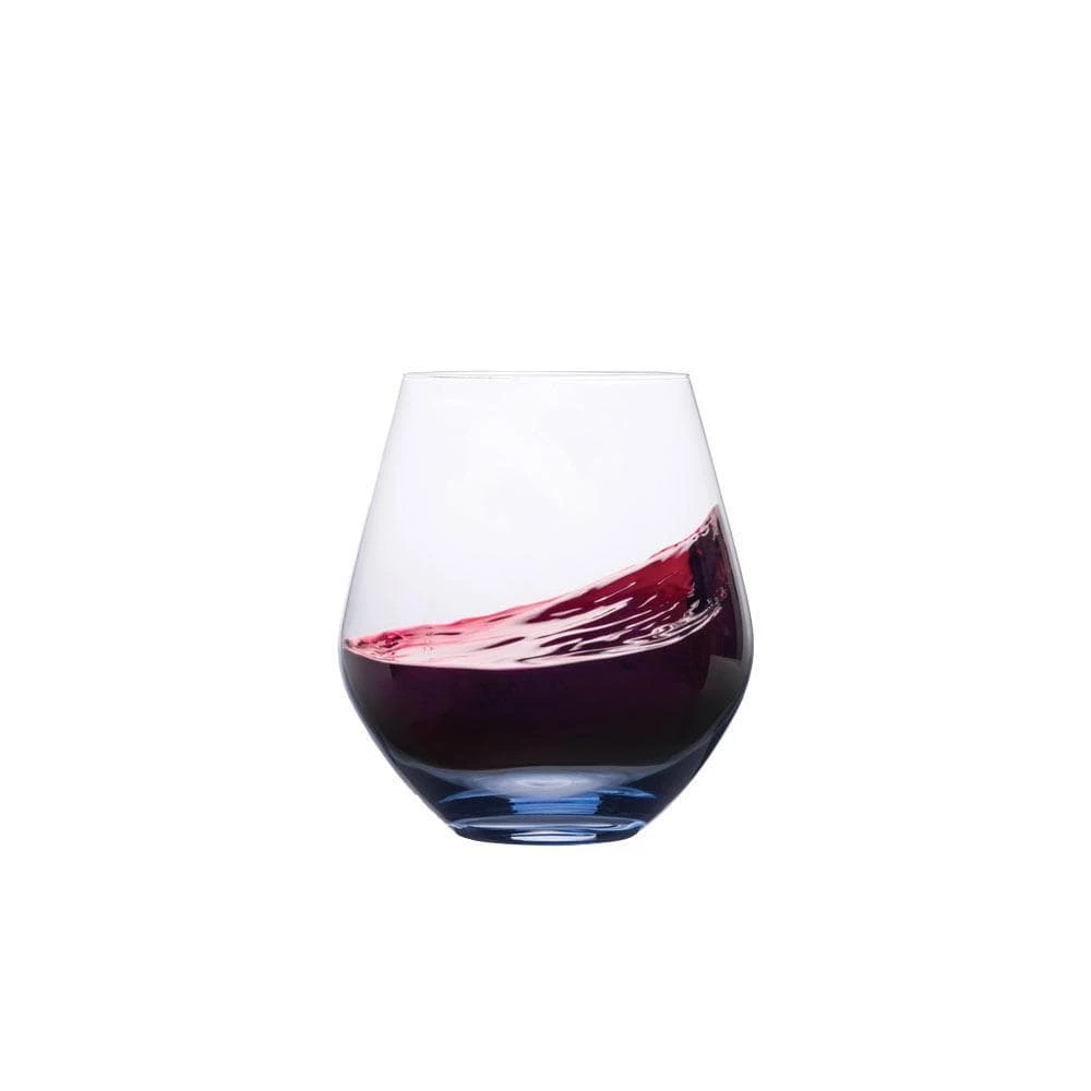 New 🥰 Mikasa® Gianna Ombre Blue Set of 4 Stemless Wine Glasses 😉 5 New 🥰 Mikasa® Gianna Ombre Blue Set of 4 Stemless Wine Glasses 😉 - Image 3