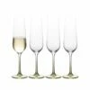 Budget 🛒 Mikasa® Gianna Ombre Sage Set of 4 Flute Glasses ✨ -Hot Sale barware Store gianna ombre sage set of 4 flute glasses 5289780 1