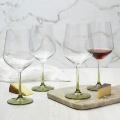 Hot Sale barware Store -Hot Sale barware Store gianna ombre sage set of 4 red wine glasses 5289777 2