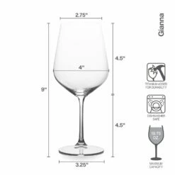 Wholesale 👏 Mikasa® Gianna Ombre Sage Set of 4 Red Wine Glasses 🤩 -Hot Sale barware Store gianna ombre sage set of 4 red wine glasses 5289777 3