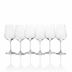 Best deal 💯 Mikasa® Gianna Set of 6 White Wine Glasses ⌛