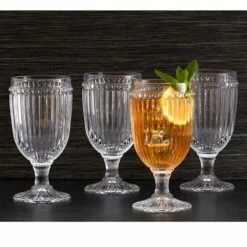 Best Sale ✔️ Mikasa® Italian Countryside® Set of 4 Iced Beverage Glasses ⭐ -Hot Sale barware Store italian countryside set of 4 iced beverage glasses 5271765 3