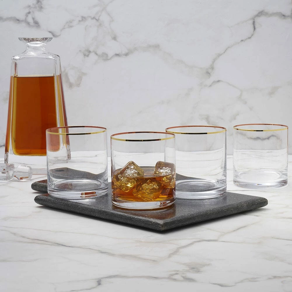 Best reviews of 🌟 Mikasa® Julie Gold Set of 4 Double Old Fashioned Whiskey Glasses 🤩 4 Best reviews of 🌟 Mikasa® Julie Gold Set of 4 Double Old Fashioned Whiskey Glasses 🤩 - Image 2