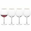 Top 10 🎉 Mikasa® Julie Gold Set of 4 Red Wine Glasses 🥰 -Hot Sale barware Store julie gold set of 4 red wine glasses 5289858 1