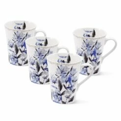 Best Sale 🤩 Mikasa® Kaia Platinum Set of 4 Mugs 😍