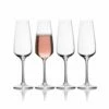 Deals 💯 Mikasa® Melody Set of 4 Champagne Flute Glasses 🔔 -Hot Sale barware Store melody set of 4 champagne flute glasses 5275770 1