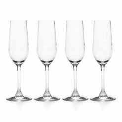 Hot Sale 🔥 Mikasa® Napoli Set of 4 Flute Glasses 💯