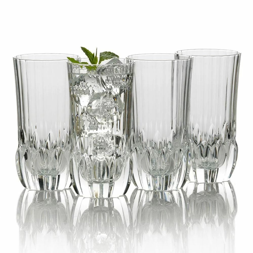 Budget ❤️ Mikasa® Opus Set of 4 Highball Glasses 🔥 3 Budget ❤️ Mikasa® Opus Set of 4 Highball Glasses 🔥