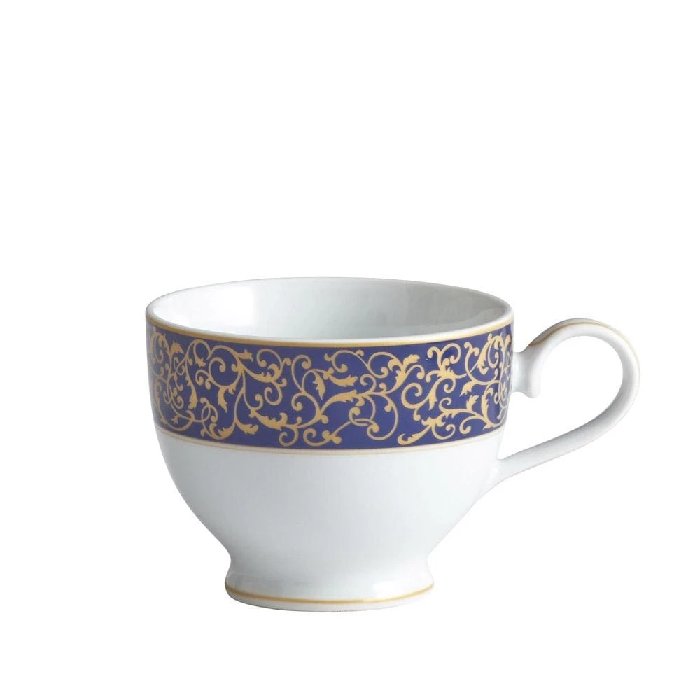 Hot Sale ⭐ Mikasa® Parchment Cobalt Tea Cup ⭐ 3 Hot Sale ⭐ Mikasa® Parchment Cobalt Tea Cup ⭐