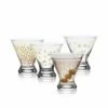 Brand new ❤️ Mikasa® Party Set of 4 Stemless Martini Glasses 👏 -Hot Sale barware Store party set of 4 stemless martini glasses 5294202 1