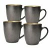 Best Pirce ❤️ Gourmet Basics® Sandstone Set of 4 Mugs 🎉 -Hot Sale barware Store sandstone set of 4 mugsK45155032 1
