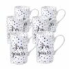 Hot Sale ⭐ Mikasa® Set of 6 Confetti Im Yours Mugs ⌛ -Hot Sale barware Store set of 6 confetti im yours mugs 5203340K 1