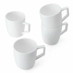 Promo 🥰 Mikasa® Sloane Set of 4 Mugs 😍 -Hot Sale barware Store sloane set of 4 mugs 5289227 1