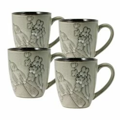 Best Pirce ⭐ Gourmet Basics® Song Bird Set of 4 Mugs ⌛