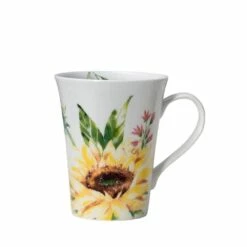 Deals 👏 Mikasa® Sunflower Set of 4 Mugs 😉 -Hot Sale barware Store sunflower set of 4 mugs K45285887 3