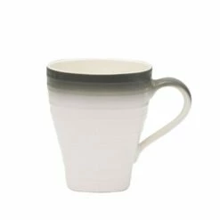 Cheap ✨ Mikasa® Swirl Ombre Graphite Square Mug 🎁